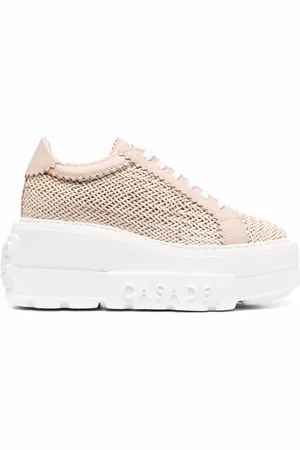 Casadei Interwoven-detail chunky sneakers