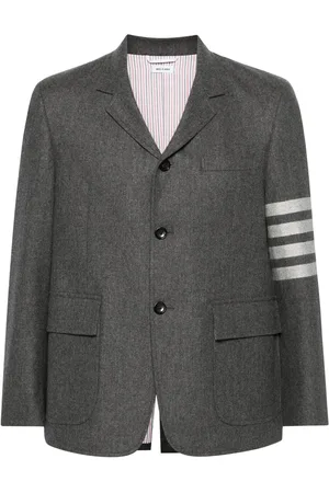 Thom Browne 4-Bar stripe single-breasted blazer