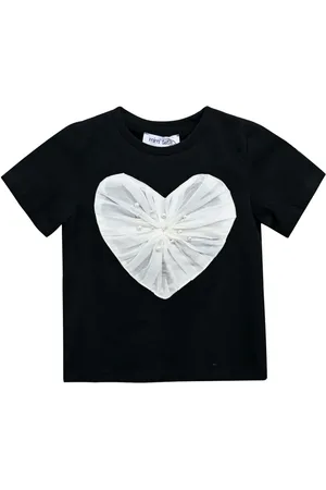 Mimi Tutu Heart-appliqu?? cotton T-shirt