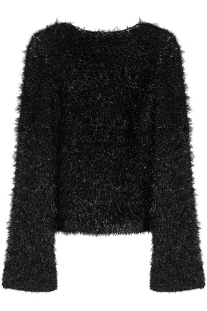 Victoria Beckham Faux-fur open-back jumper