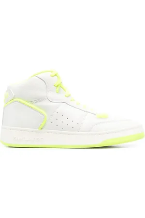 Saint Laurent Two-tone high-top sneakers