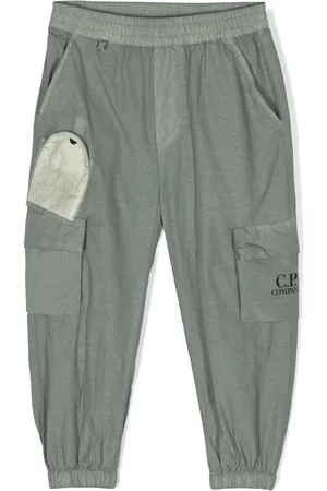 C.P. Company Logo-print cargo pants