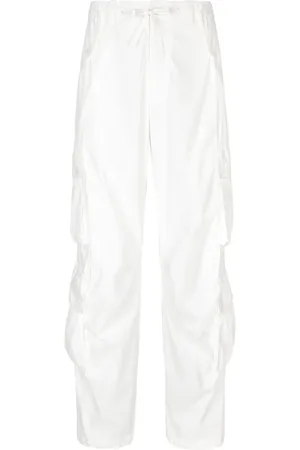 Dolce & Gabbana Drawstring-waist poplin cargo pants