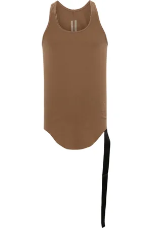 Rick Owens Longline cotton tank top