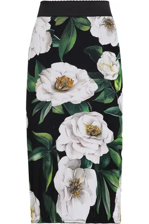 Dolce & Gabbana Floral-print skirt