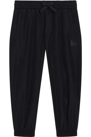 Dolce & Gabbana Logo-patch casual trousers