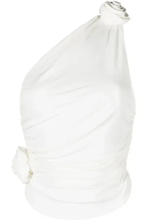MAGDA BUTRYM Draped one-shoulder top