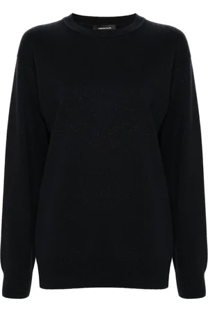 Fabiana Filippi Crew-neck glittered jumper