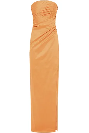 RACHEL GILBERT Mira strapless midi dress