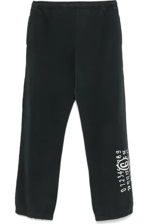 Maison Margiela Numbers motif-print track trousers