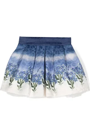MONNALISA Floral-print skirt