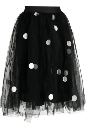 JNBY Polka-dot A-line skirt