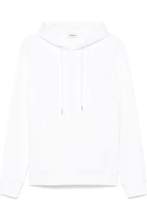 Sandro Rubberised-logo hoodie