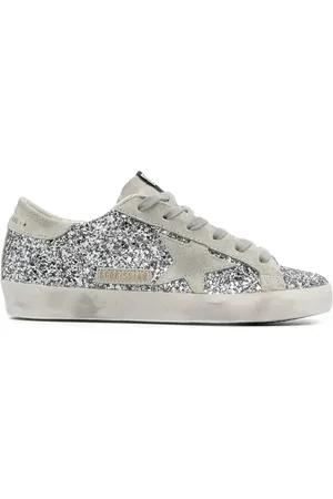 Golden Goose Super-Star glitter sneakers