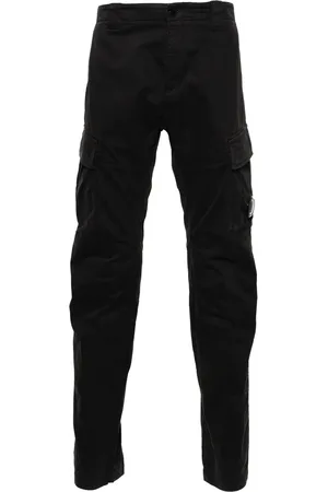 C.P. Company Lens-detail sateen cargo trousers