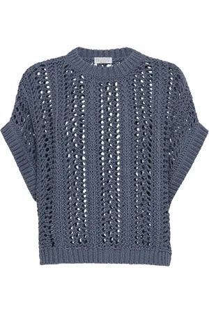 Brunello Cucinelli Open-knit top