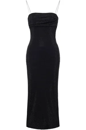 Serafini Crystal-embellished midi dress