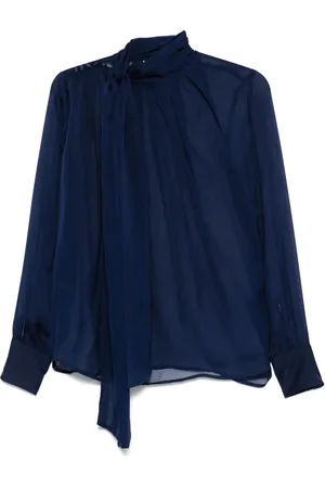 Elisabetta Franchi Silk voile blouse