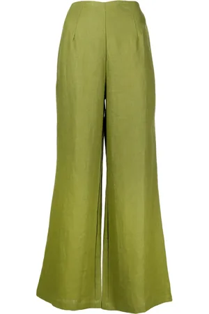 FAITHFULL THE BRAND Ottavio linen flared trousers