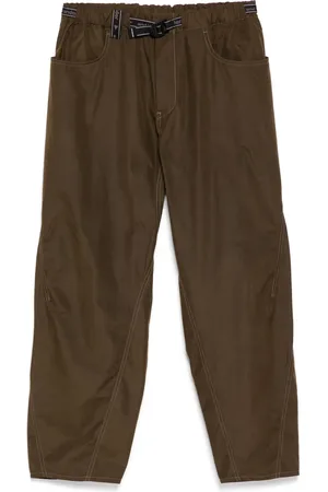 and wander High count cloth wide pants