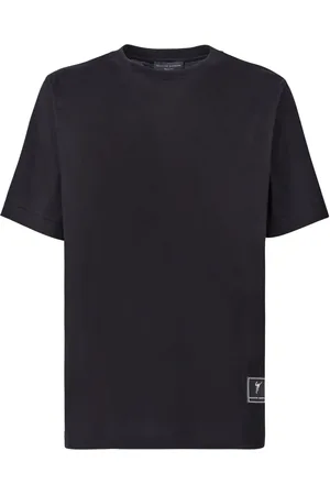 Giuseppe Zanotti Logo-patch cotton T-shirt