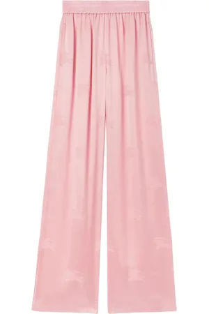 Burberry EKD jacquard wide-leg trousers