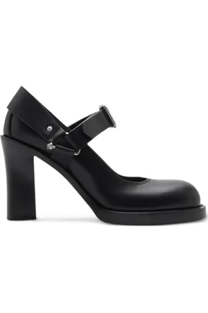 Burberry Stirrup 85mm leather pumps