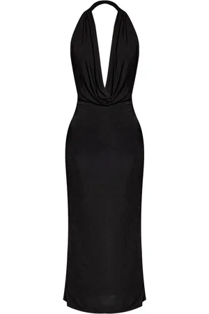 MISBHV Cowl-neck midi dress