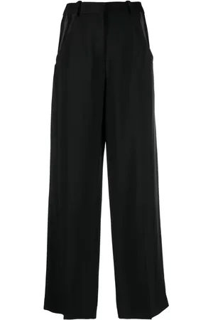 MUGLER Wide-leg cut-out trousers