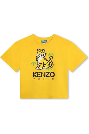 Kenzo Kotora tiger-print organic cotton T-shirt