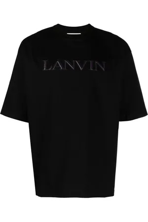 Lanvin Logo-appliqu?? cotton T-shirt