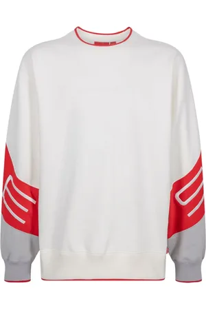 Supreme Embroidered-logo crew-neck sweatshirt