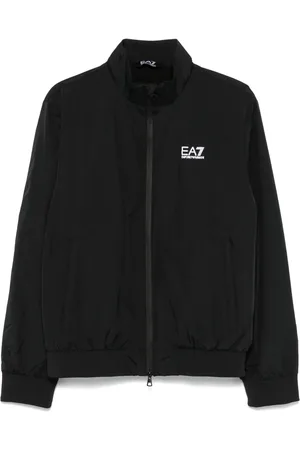 EA7 Logo-print jacket