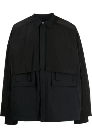 JUUN.J Panelled lightweight shirt jacket