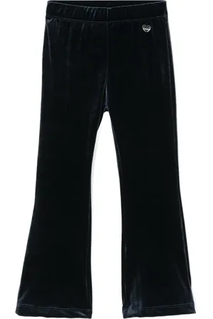 MONNALISA Velvet flared trousers