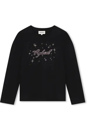 Sonia Rykiel Enfant Logo-print long-sleeve T-shirt