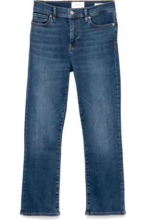Frame Le high straight jeans