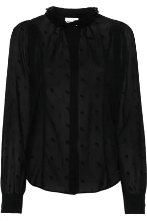Isabel Marant Terzali floral-embroidered blouse