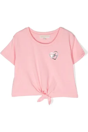 Michael Kors Metallic logo-print T-shirt
