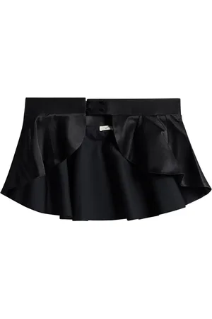 BITE Ruffled satin belt