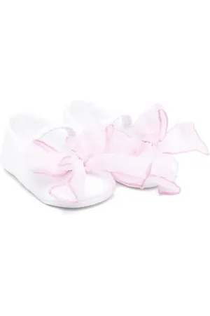 COLORICHIARI Bow-detail ballet flats