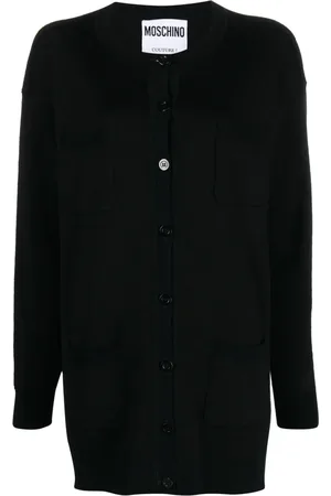 Moschino Monogram-jacquard cardigan
