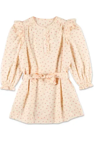 BONPOINT Tosca cherry-print cotton dress