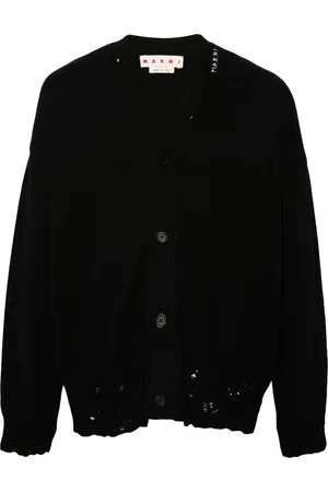 Marni V-neck cotton cardigan