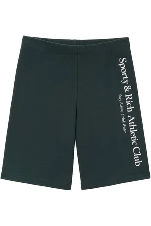 Sporty & Rich Athletic Club cotton shorts