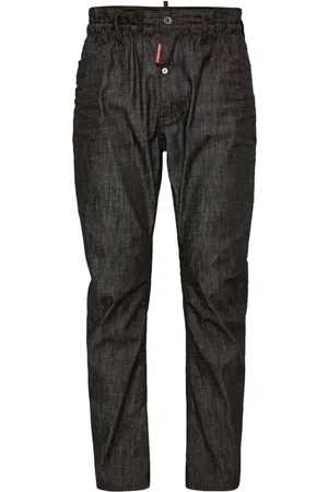 Dsquared2 Coated-finish slim-cut jeans