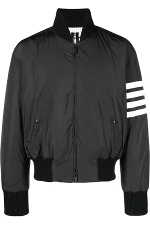 Thom Browne 4-Bar detail bomber jacket