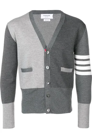 Thom Browne Fun-Mix merino cardigan