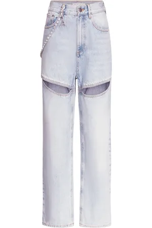 AREA Slit jeans