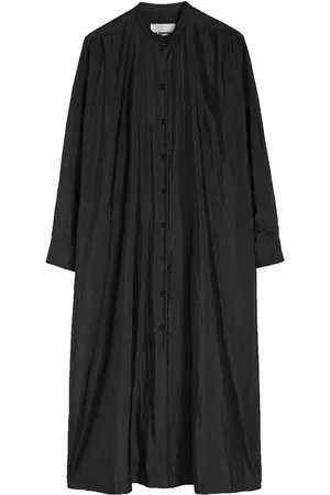 Jil Sander Satin shirt dress